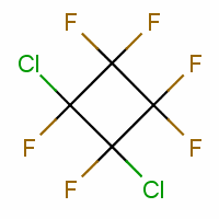 1,2-Dichlorohexafluorocyclobutane Structure,356-18-3Structure