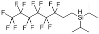 Diisopropyl(3,3,4,4,5,5,6,6,7,7,8,8,8-tridecafluorooctyl)silane Structure,356056-14-9Structure