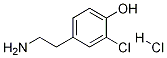 4-(2-Aminoethyl)-2-chlorophenolhydrochloride Structure,35607-19-3Structure