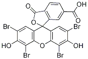 2,4,5,7-Tetrabromo-3,6-dihydroxy-3-oxo-3h-spiro[isobenzofuran-1,9-xanthene]-6-carboxylicacid Structure,3561-24-8Structure