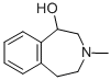 1H-3-benzazepin-1-ol ,2,3,4,5-tetrahydro-3-methyl- Structure,35613-12-8Structure