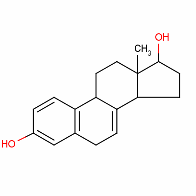 Estra-1,3,5(10),7-tetraene-3,17beta-diol Structure,3563-27-7Structure