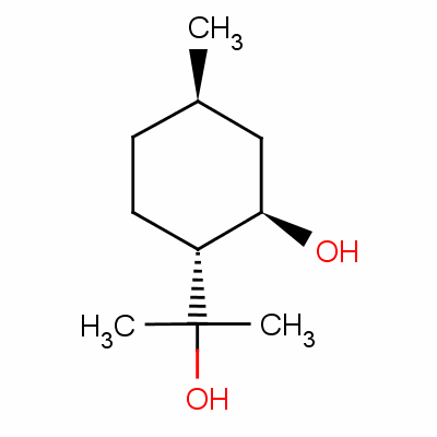 Trans-p-menthane-3,8-diol Structure,3564-98-5Structure