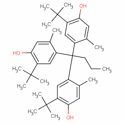 Tris(5-tert-butyl-4-hydroxy-o-tolyl)butane Structure,35641-51-1Structure