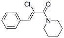 Piperidine,1-(2-chloro-1-oxo-3-phenyl-2-propenyl)-(9ci) Structure,356528-98-8Structure