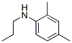 Benzenamine,2,4-dimethyl-n-propyl-(9ci) Structure,356532-66-6Structure