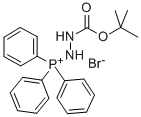 1-(T-butyloxycarbonyl)-2-triphenylphosphoniumhydrazine bromide Structure,356534-53-7Structure