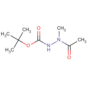 Hydrazinecarboxylic acid,2-acetyl-2-methyl-,1,1-dimethylethyl ester (9ci) Structure,356534-61-7Structure