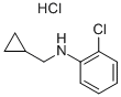 (2-Chloro-phenyl)-cyclopropylmethyl-amine hydrochloride Structure,356539-37-2Structure