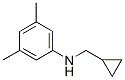 Benzenamine,n-(cyclopropylmethyl)-3,5-dimethyl-(9ci) Structure,356539-49-6Structure