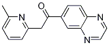 2-(6-Methylpyridin-2-yl)-1-(quinoxalin-6-yl)ethanone Structure,356560-90-2Structure