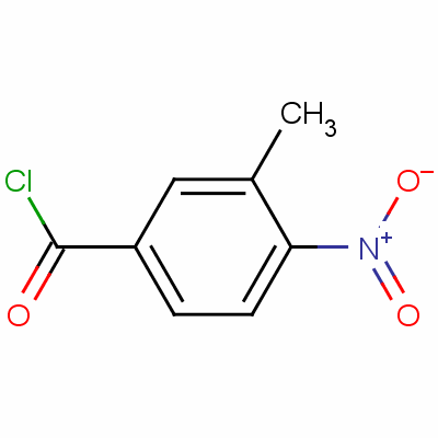 3-Methyl-4-nitro benzoyl chloride Structure,35675-46-8Structure