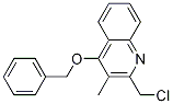 4-(Benzyloxy)-2-(chloromethyl)-3-methylquinoline Structure,356761-10-9Structure