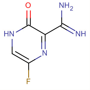 Pyrazinecarboximidamide,6-fluoro-3,4-dihydro-3-oxo-(9ci) Structure,356782-82-6Structure