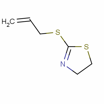 2-(Allylthio)-2-thiazoline Structure,3571-74-2Structure