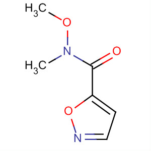 5-Isoxazolecarboxamide,n-methoxy-n-methyl-(9ci) Structure,357405-29-9Structure