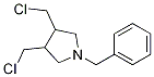 1-Benzyl-3,4-bis(chloromethyl)pyrrolidine Structure,3575-64-2Structure