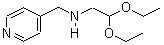 N-(2,2-diethoxyethyl)pyridine-4-methylamine Structure,35822-55-0Structure