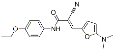 2-Propenamide,2-cyano-3-[5-(dimethylamino)-2-furanyl ]-n-(4-ethoxyphenyl)- Structure,358316-13-9Structure