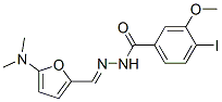 Benzoic acid,4-iodo-3-methoxy-,[[5-(dimethylamino)-2-furanyl ]methylene]hydrazide (9ci) Structure,358322-99-3Structure