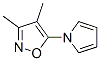 Isoxazole,3,4-dimethyl-5-(1h-pyrrol-1-yl)-(9ci) Structure,358332-84-0Structure