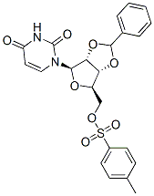 2’-O,3’-o-benzylideneuridine 5’-(4-methylbenzene-1-sulfonate) Structure,35837-30-0Structure