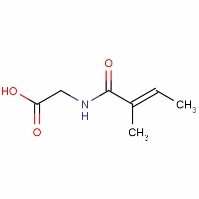 N-tigloylglycine Structure,35842-45-6Structure