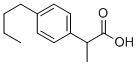 (2Rs)-2-(4-butylphenyl)propanoic acid Structure,3585-49-7Structure