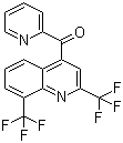 (2,8-Bis(trifluoromethyl)quinolin-4-yl)(pyridin-2-yl)methanone Structure,35853-55-5Structure