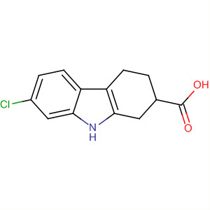 1H-carbazole-2-carboxylic acid, 7-chloro-2,3,4,9-tetrahydro- Structure,35853-75-9Structure