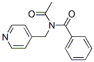 N-acetyl-n-(4-pyridinylmethyl)benzamide Structure,35854-38-7Structure