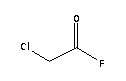 Chloroacetyl fluoride Structure,359-14-8Structure