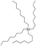 Tetraoctyltin Structure,3590-84-9Structure