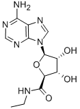 1-(6-Amino-9h-purin-9-yl)-1-deoxy-n-ethyl-β-d-ribofuranuronamide Structure,35920-39-9Structure