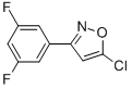 5-Chloro-3-(3,5-difluorophenyl)isoxazole Structure,359424-44-5Structure