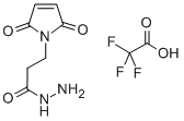 3-(2,5-Dioxo-2,5-dihydro-1h-pyrrol-1-yl)propanehydrazide 2,2,2-trifluoroacetate Structure,359436-61-6Structure