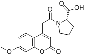 7-Methoxycoumarin-4-acetyl-l-proline Structure,359436-90-1Structure