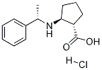 (1S,2s)-2-((s)-1-phenylethylamino)cyclopentanecarboxylic acid Structure,359586-68-8Structure