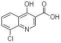 8-Chloro-4-hydroxy-3-quinolinecarboxylic acid Structure,35966-16-6Structure