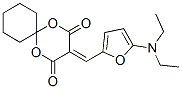 1,5-Dioxaspiro[5.5]undecane-2,4-dione,3-[[5-(diethylamino)-2-furanyl ]methylene]- Structure,359716-06-6Structure