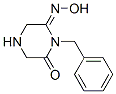 4-(Phenylmethyl)-3-(hydroxyimino)piperazin-5-one Structure,35975-22-5Structure