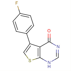 5-(4-Fluorophenyl)-3H-thieno[2,3-d]pyrimidin-4-one Structure,35978-37-1Structure