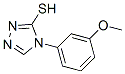 4-(3-Methoxyphenyl)-4H-1,2,4-triazole-3-thiol Structure,36017-21-7Structure