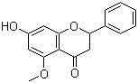 2,3-Dihydro-7-hydroxy-5-methoxy-2-phenyl-4H-1-benzopyran-4-one Structure,36052-37-6Structure