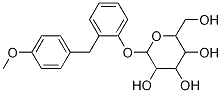 2-Hydroxymethyl-6-[2-(4-methoxy-benzyl)-phenoxy]-tetrahydro-pyran-3,4,5-triol Structure,360775-96-8Structure