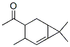 4-Acetyl carene Structure,3608-11-5Structure