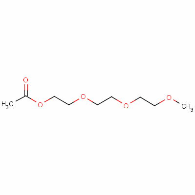 2-[2-(2-Methoxyethoxy)ethoxy]ethanol acetate Structure,3610-27-3Structure