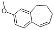 3-Methoxy-6,7-dihydro-5h-benzocycloheptene Structure,36112-55-7Structure