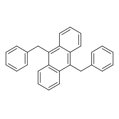 9,10-Dibenzylanthracene Structure,3613-42-1Structure