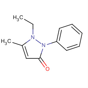 3H-pyrazol-3-one, 1-ethyl-1,2-dihydro-5-methyl-2-phenyl- Structure,3614-49-1Structure